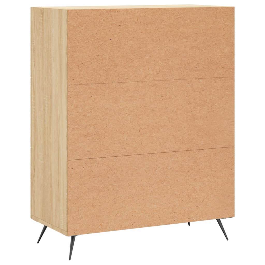 Komoda boja hrasta sonome 69,5 x 34 x 90 cm konstruirano drvo