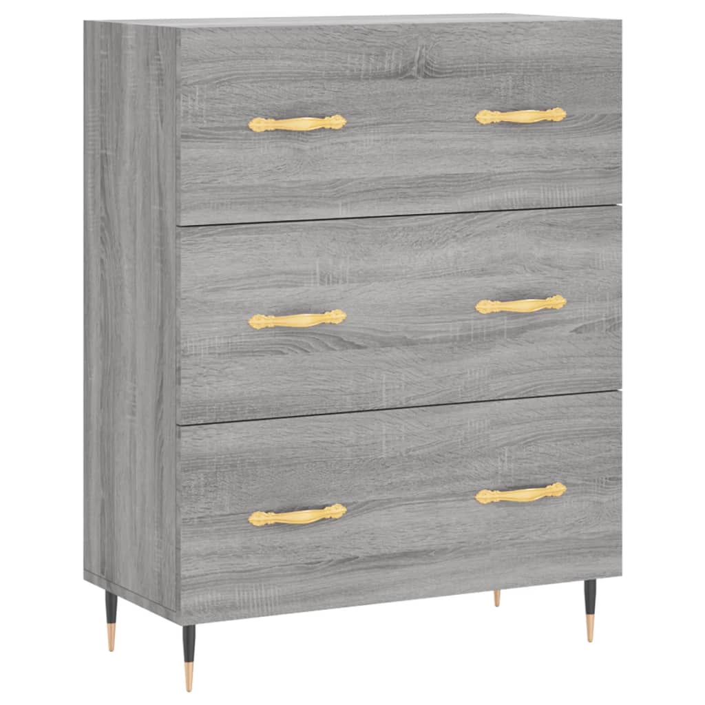 Komoda boja hrasta sonome 69,5 x 34 x 90 cm konstruirano drvo