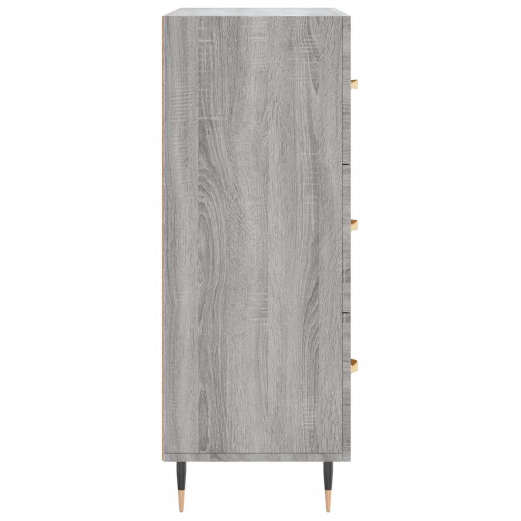 Komoda boja hrasta sonome 69,5 x 34 x 90 cm konstruirano drvo