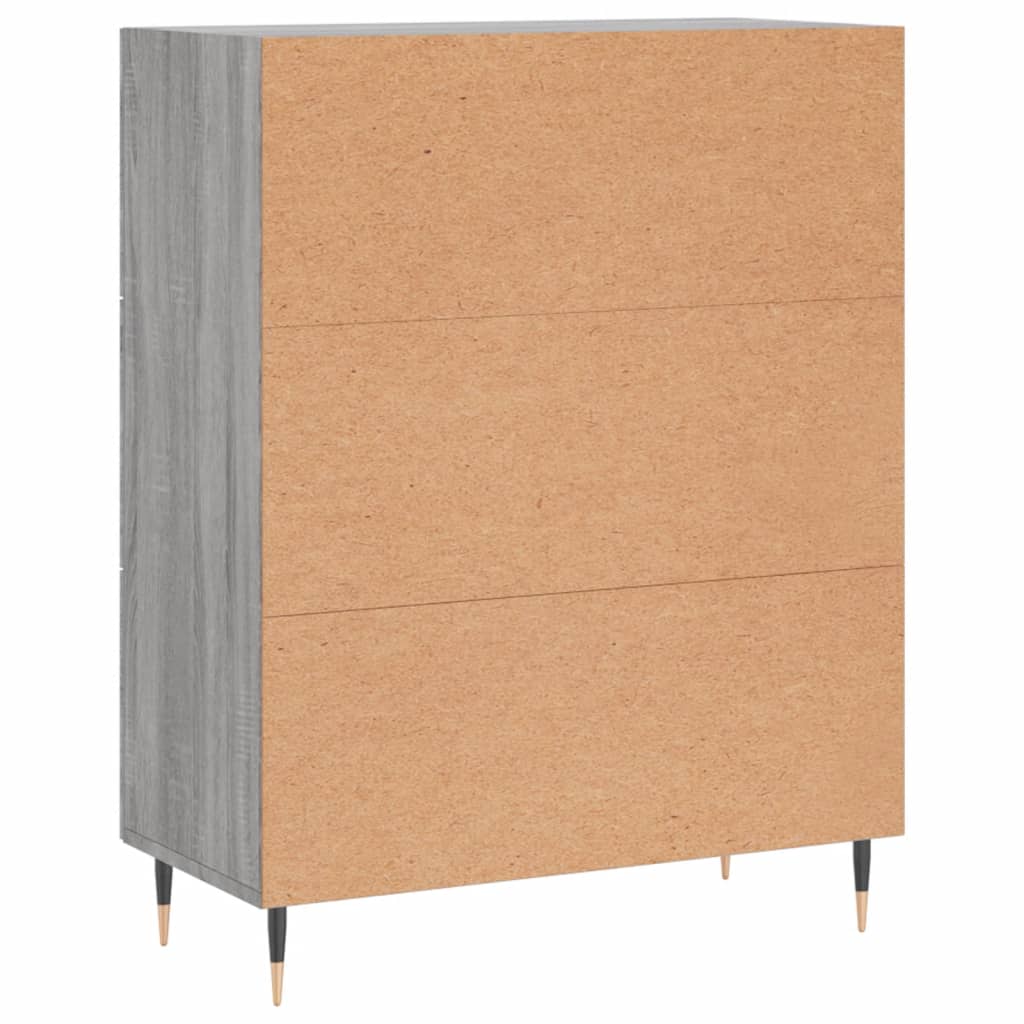 Komoda boja hrasta sonome 69,5 x 34 x 90 cm konstruirano drvo