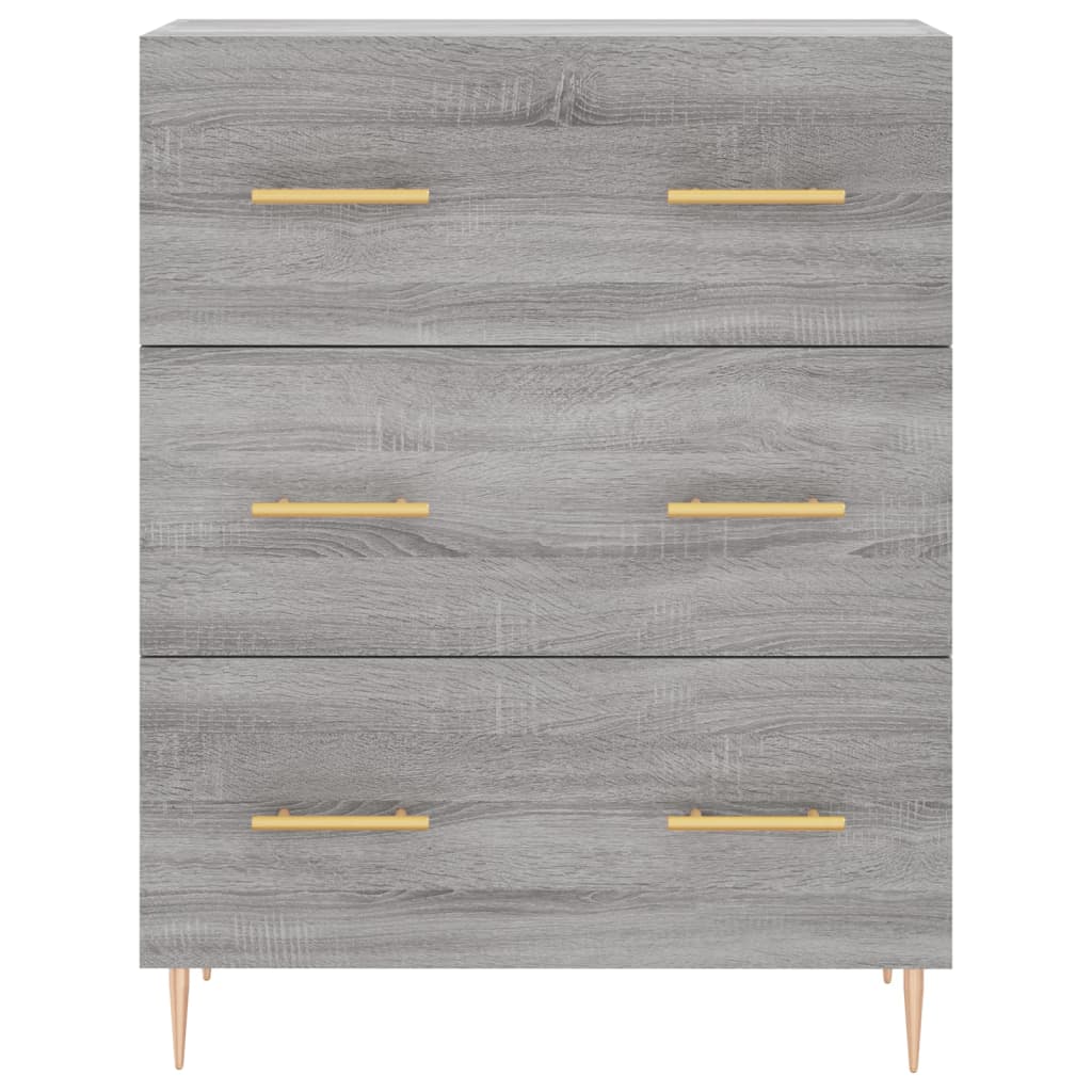 Komoda boja hrasta sonome 69,5 x 34 x 90 cm konstruirano drvo