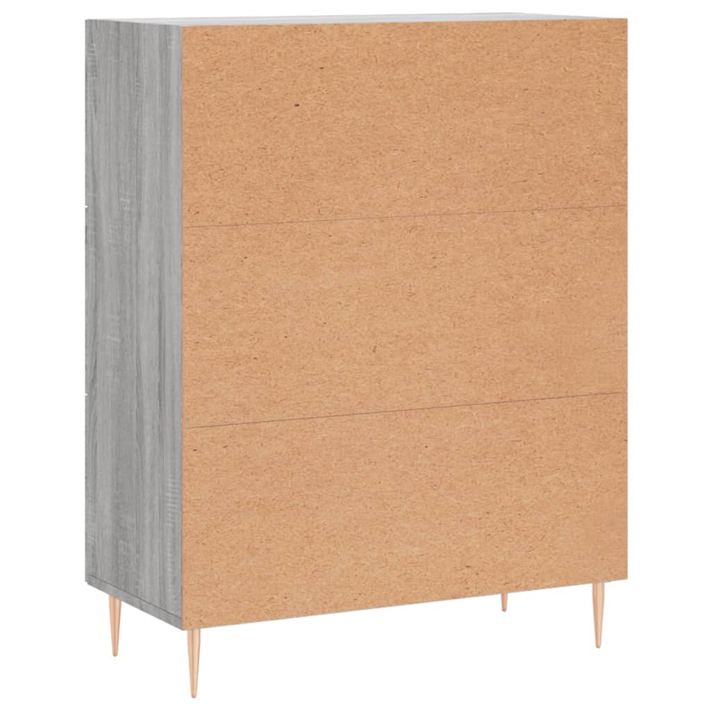 Komoda boja hrasta sonome 69,5 x 34 x 90 cm konstruirano drvo