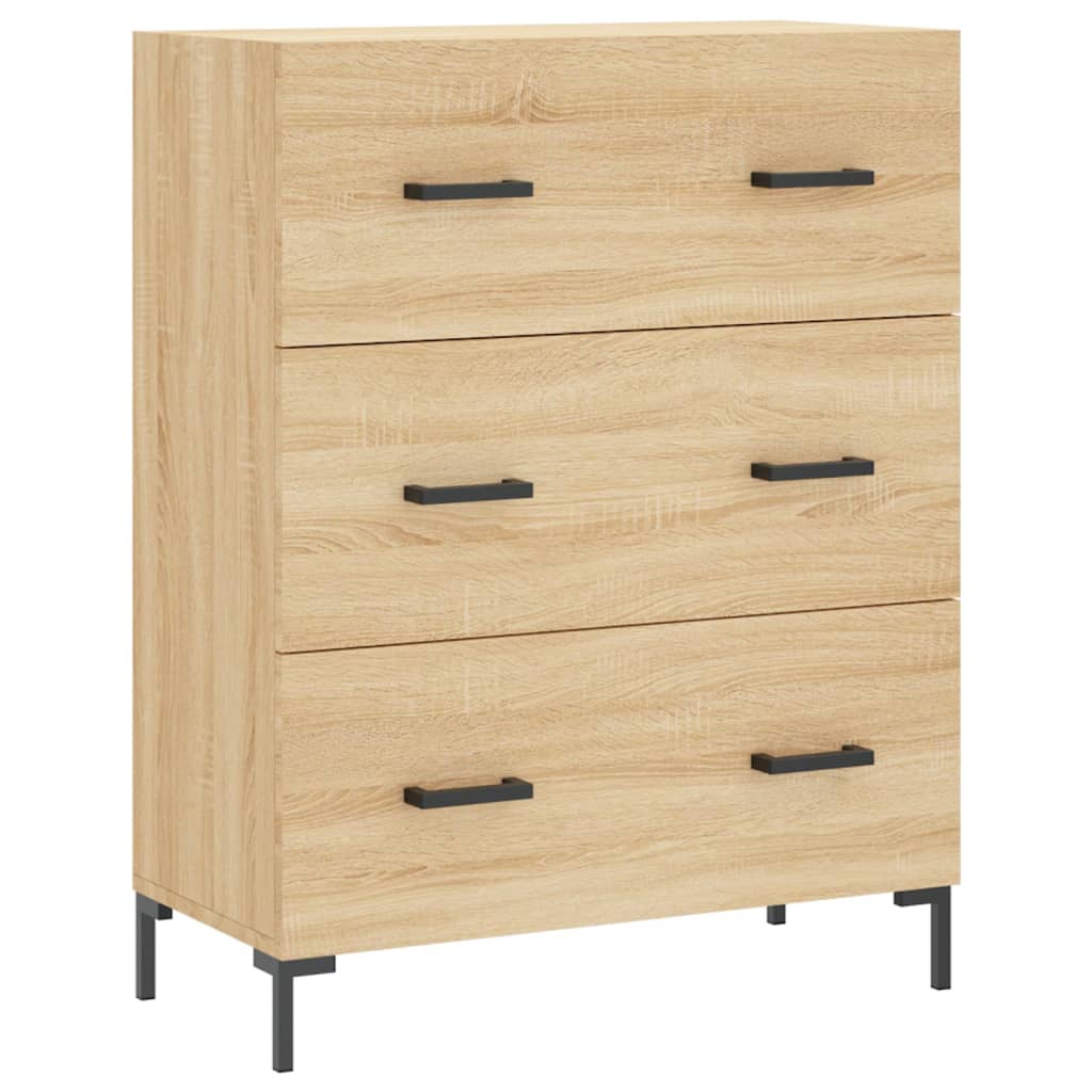 Komoda boja hrasta sonome 69,5x34x90 cm od konstruiranog drva