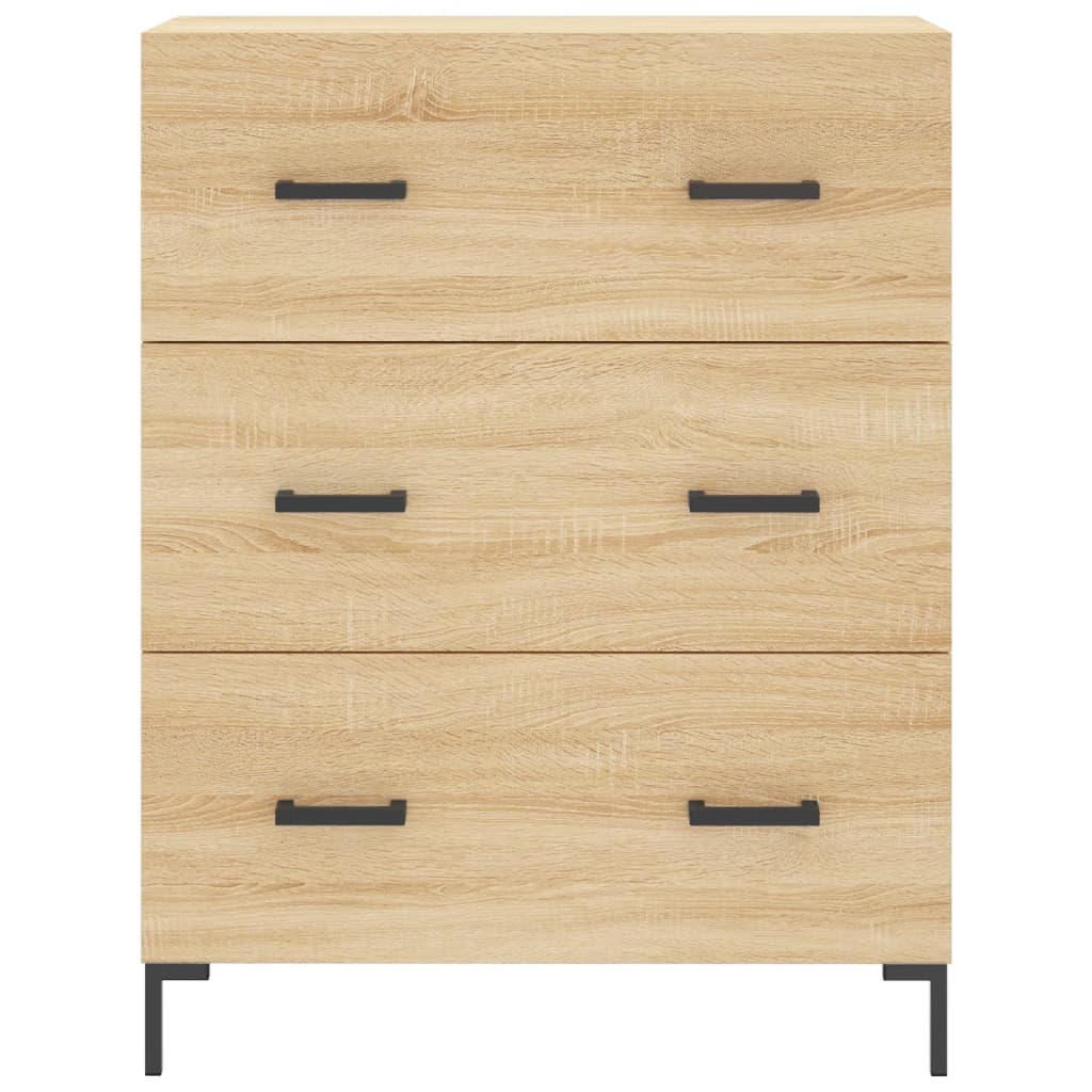 Komoda boja hrasta sonome 69,5x34x90 cm od konstruiranog drva
