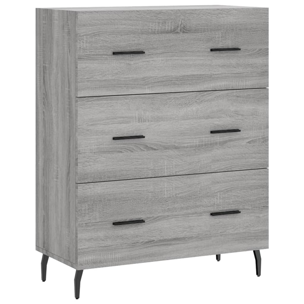 Komoda boja hrasta sonome 69,5 x 34 x 90 cm konstruirano drvo