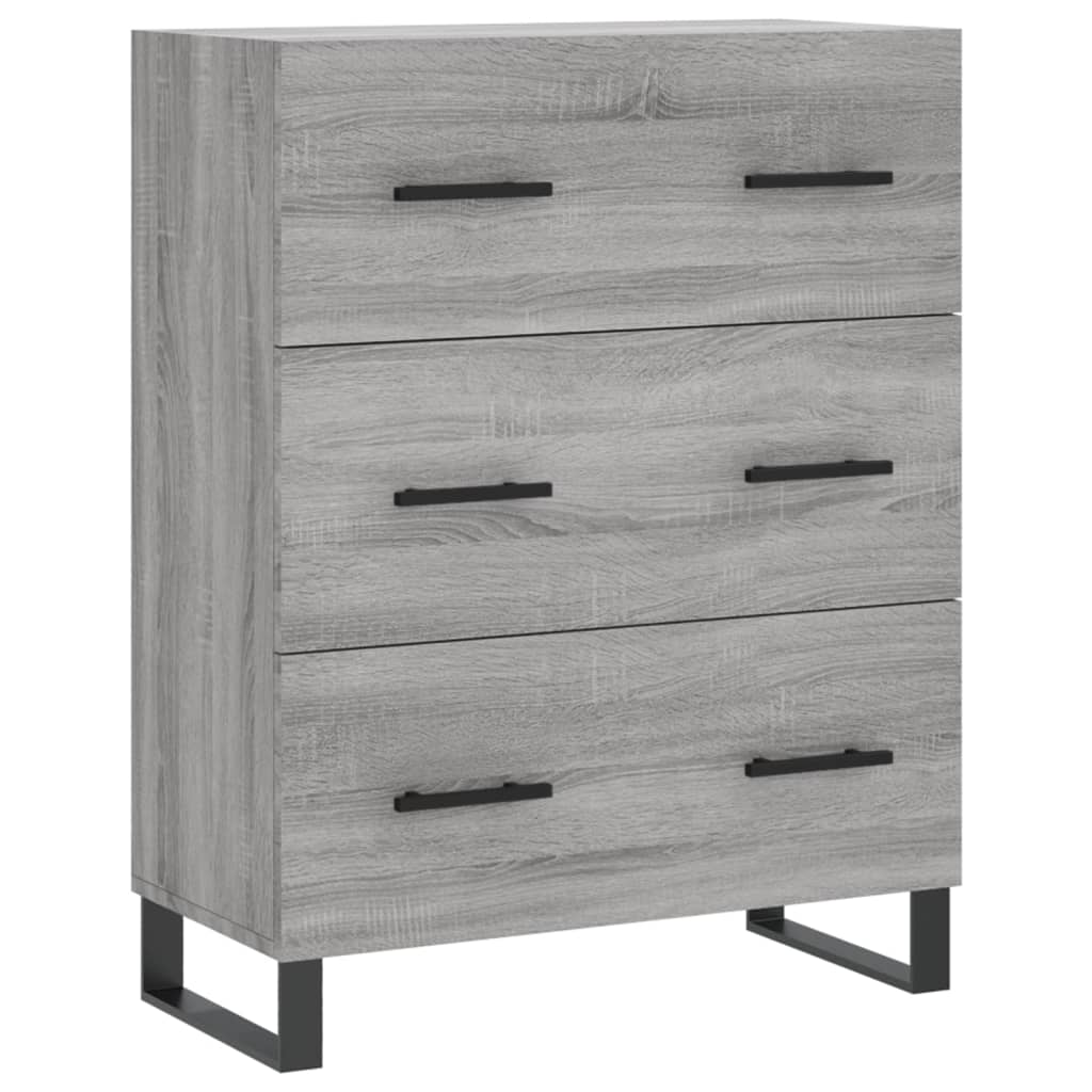 Komoda boja hrasta sonome 69,5 x 34 x 90 cm konstruirano drvo