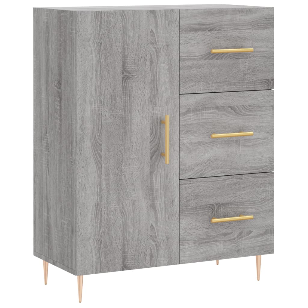 Komoda boja hrasta sonome 69,5 x 34 x 90 cm konstruirano drvo