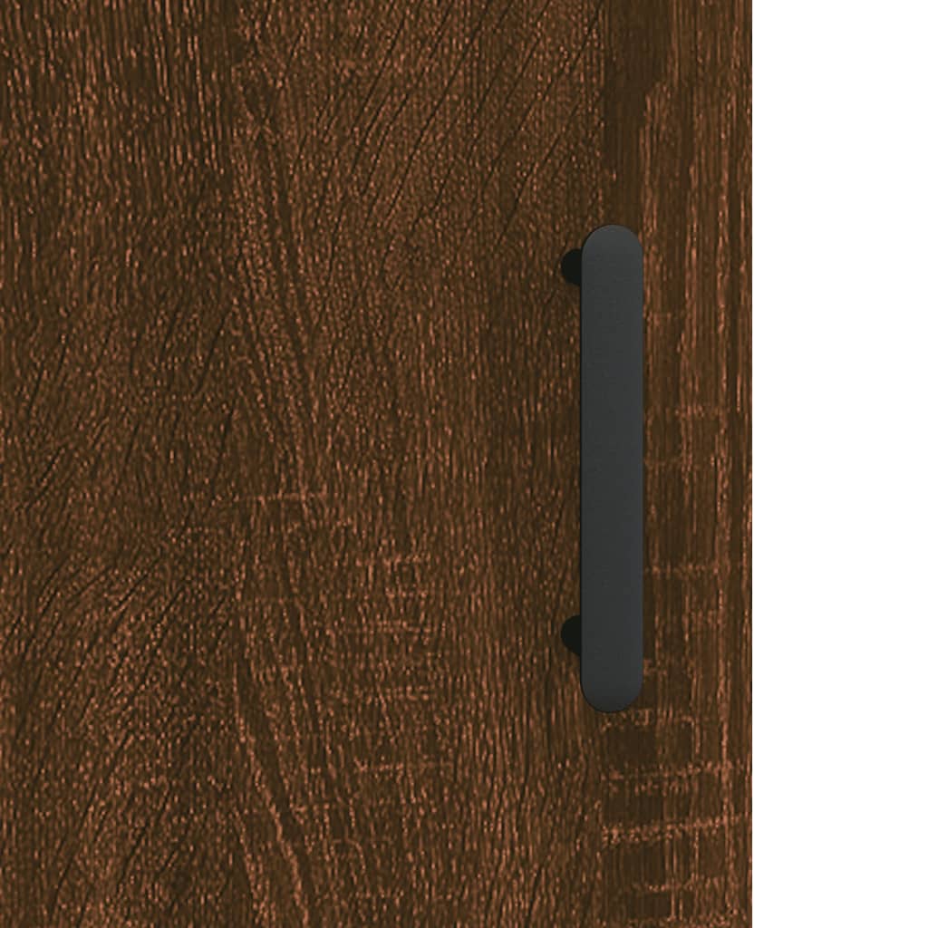 Komoda boja smeđeg hrasta 69,5x34x90 cm od konstruiranog drva