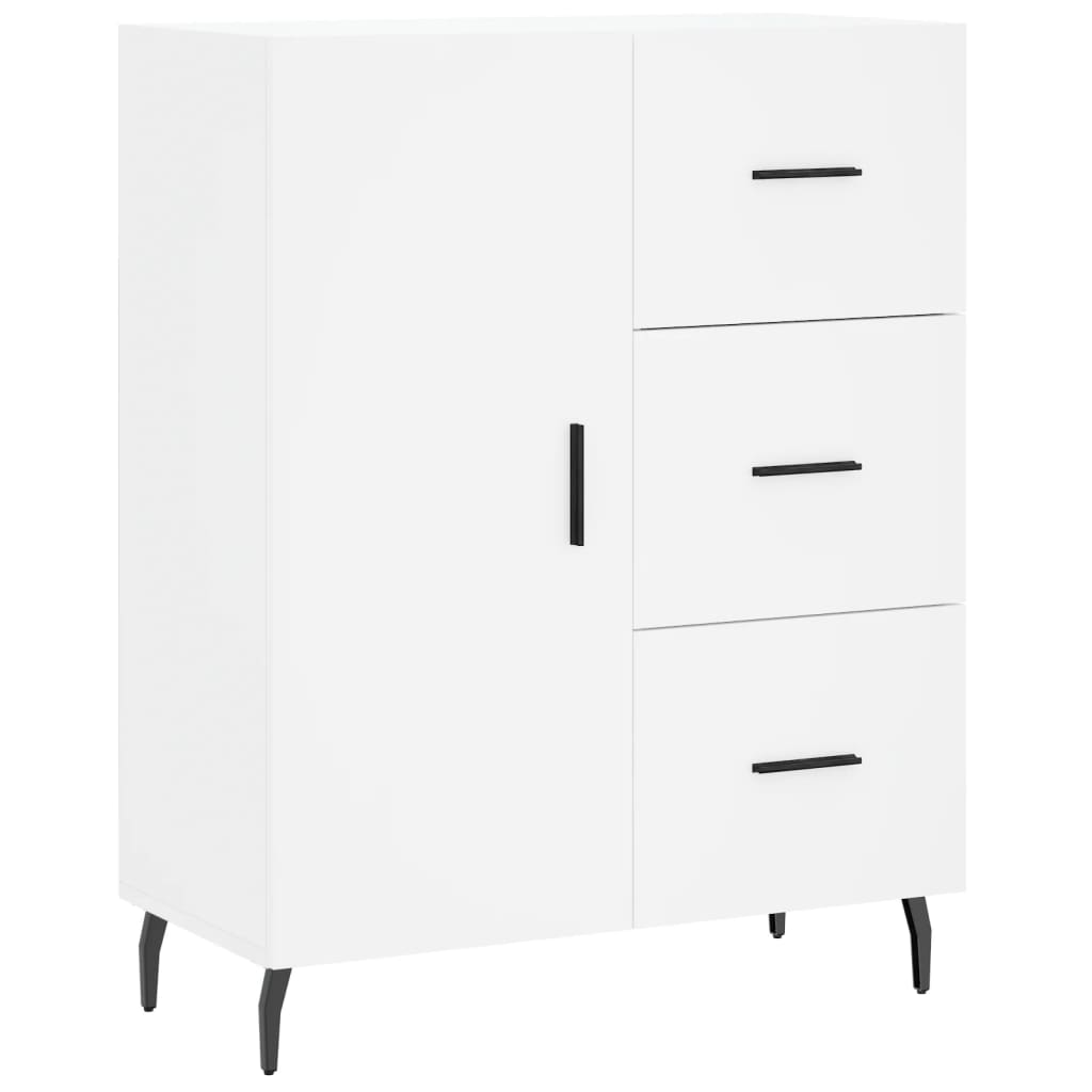 Komoda bijela 69,5x34x90 cm od konstruiranog drva
