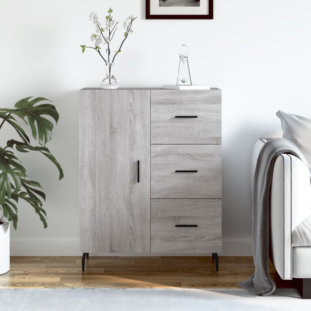 Komoda boja hrasta sonome 69,5 x 34 x 90 cm konstruirano drvo