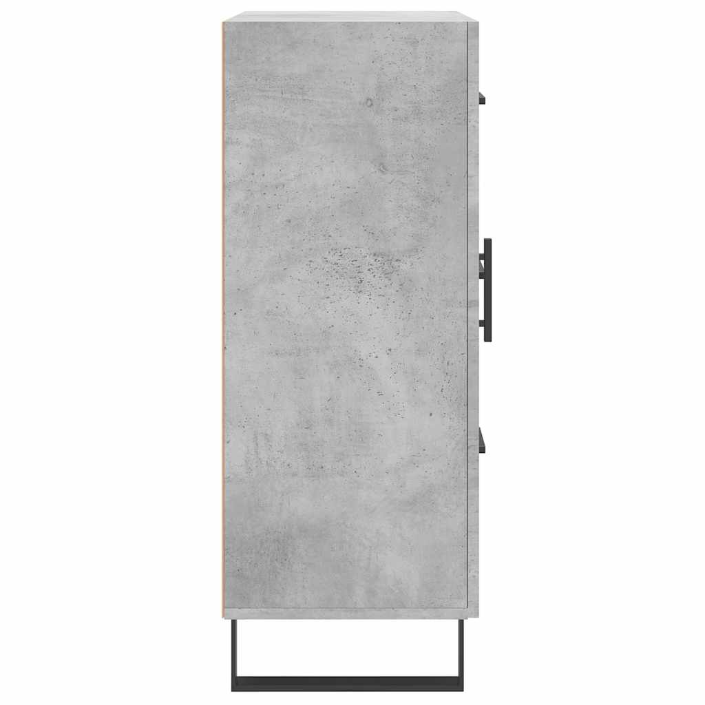 Komoda siva boja betona 69,5x34x90 cm od konstruiranog drva