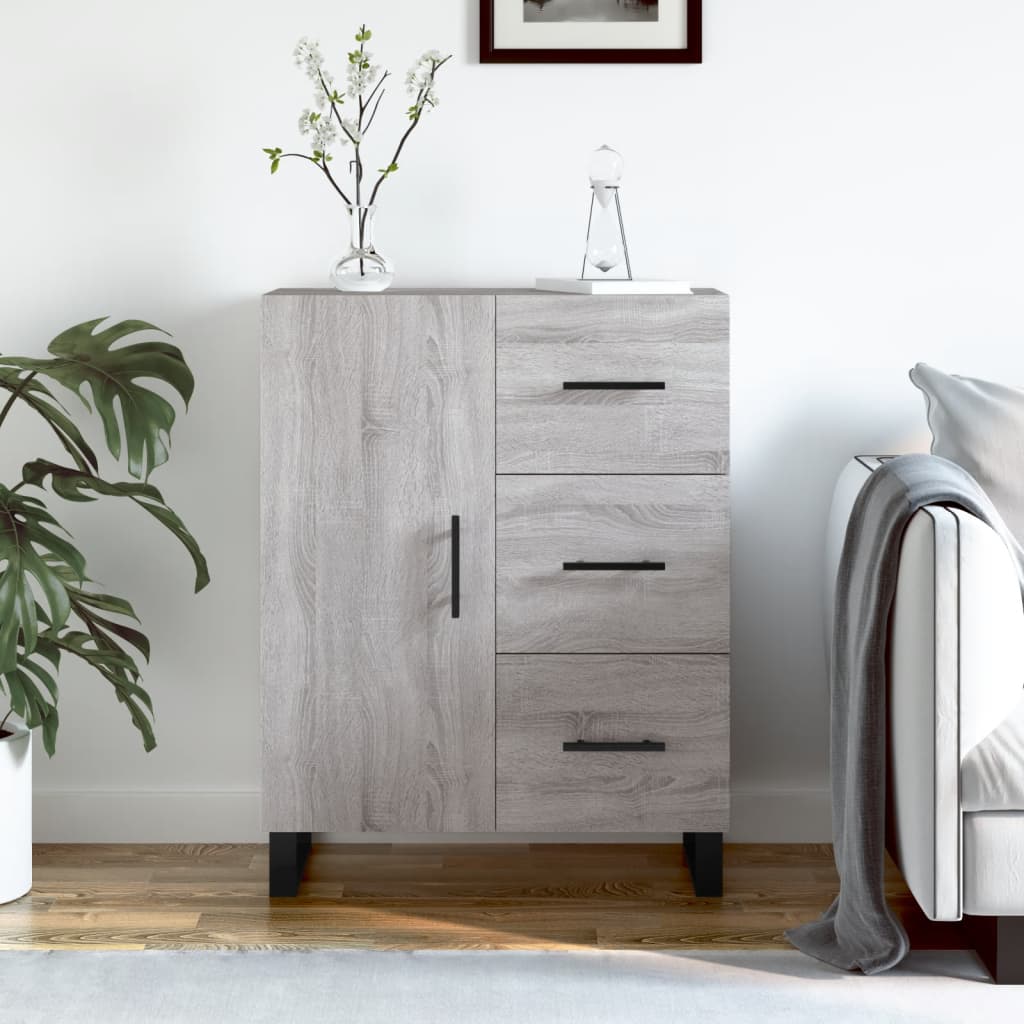 Komoda boja hrasta sonome 69,5 x 34 x 90 cm konstruirano drvo