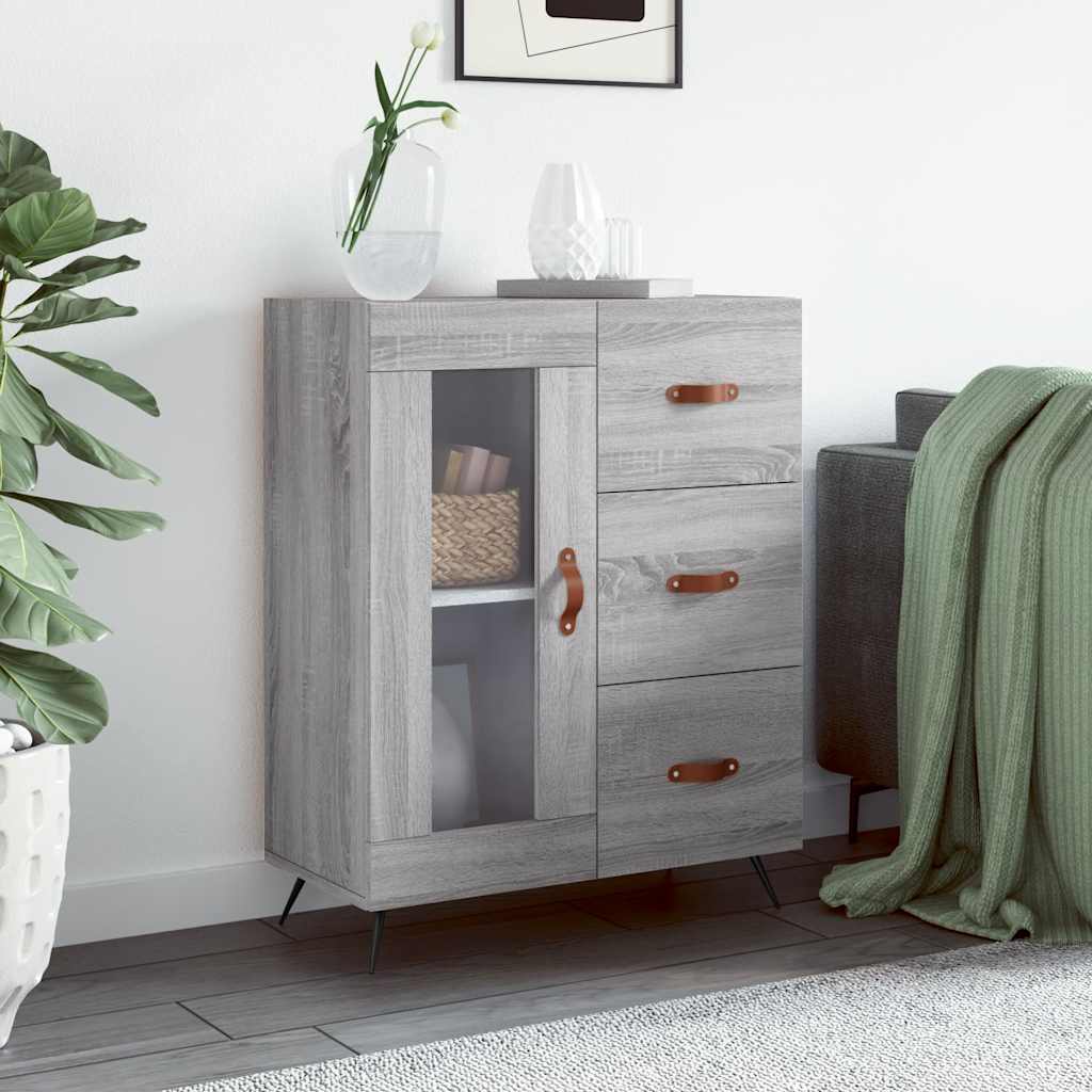 Komoda boja hrasta sonome 69,5 x 34 x 90 cm konstruirano drvo