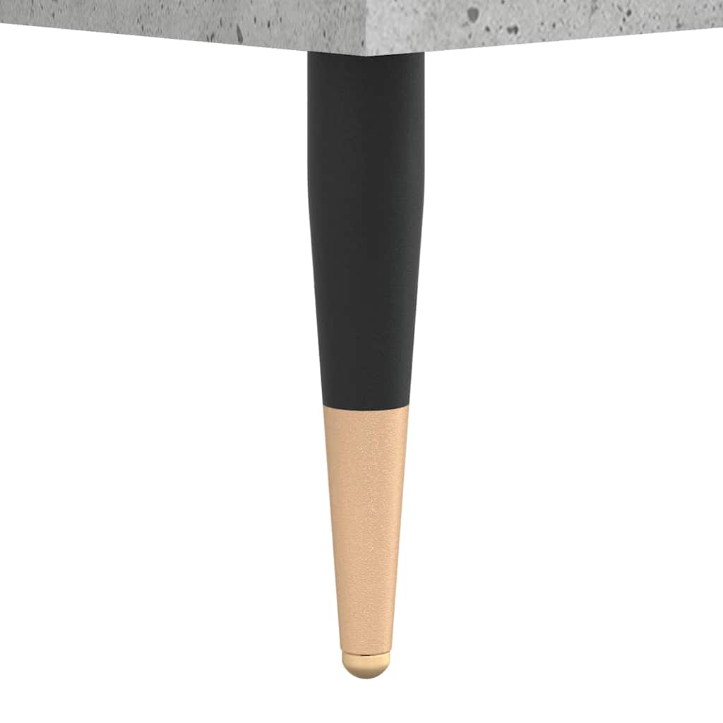 Komoda siva boja betona 69,5x34x90 cm od konstruiranog drva