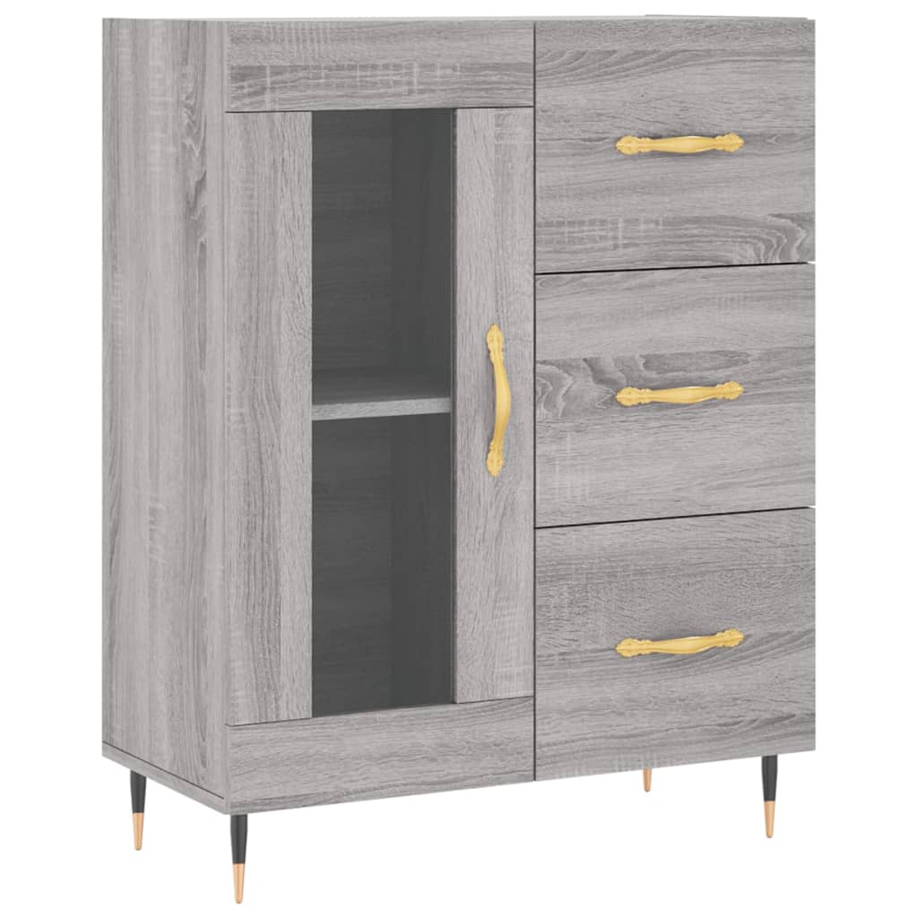 Komoda boja hrasta sonome 69,5 x 34 x 90 cm konstruirano drvo
