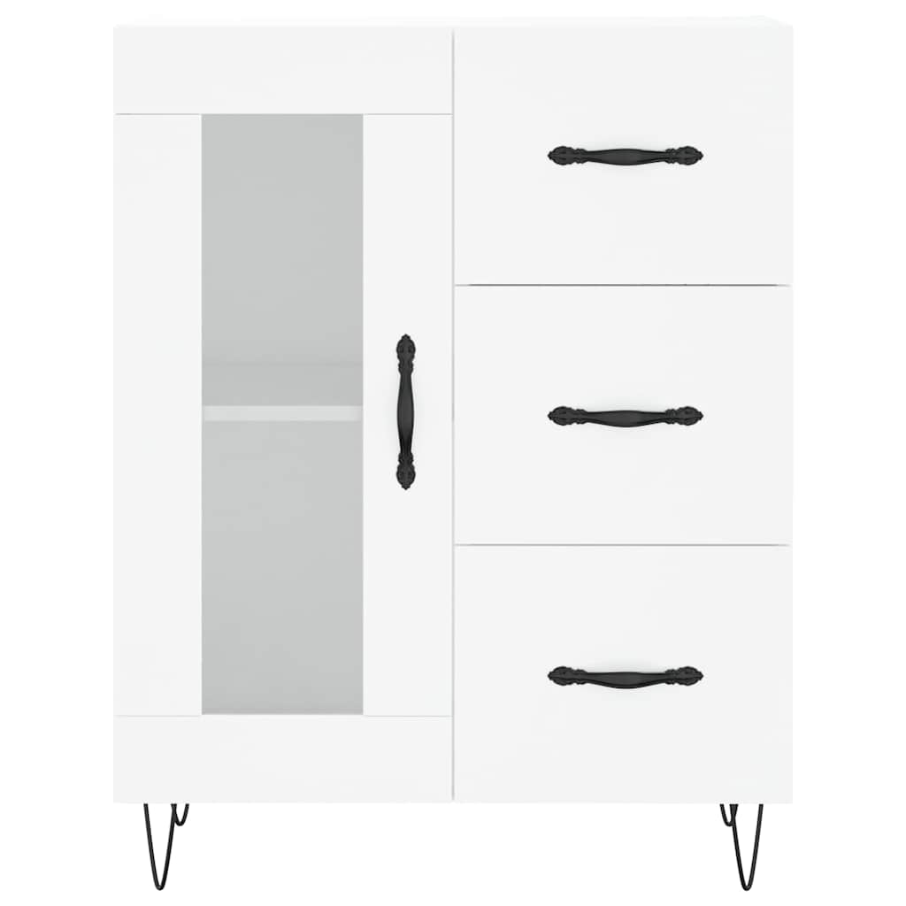 Komoda bijela 69,5x34x90 cm od konstruiranog drva