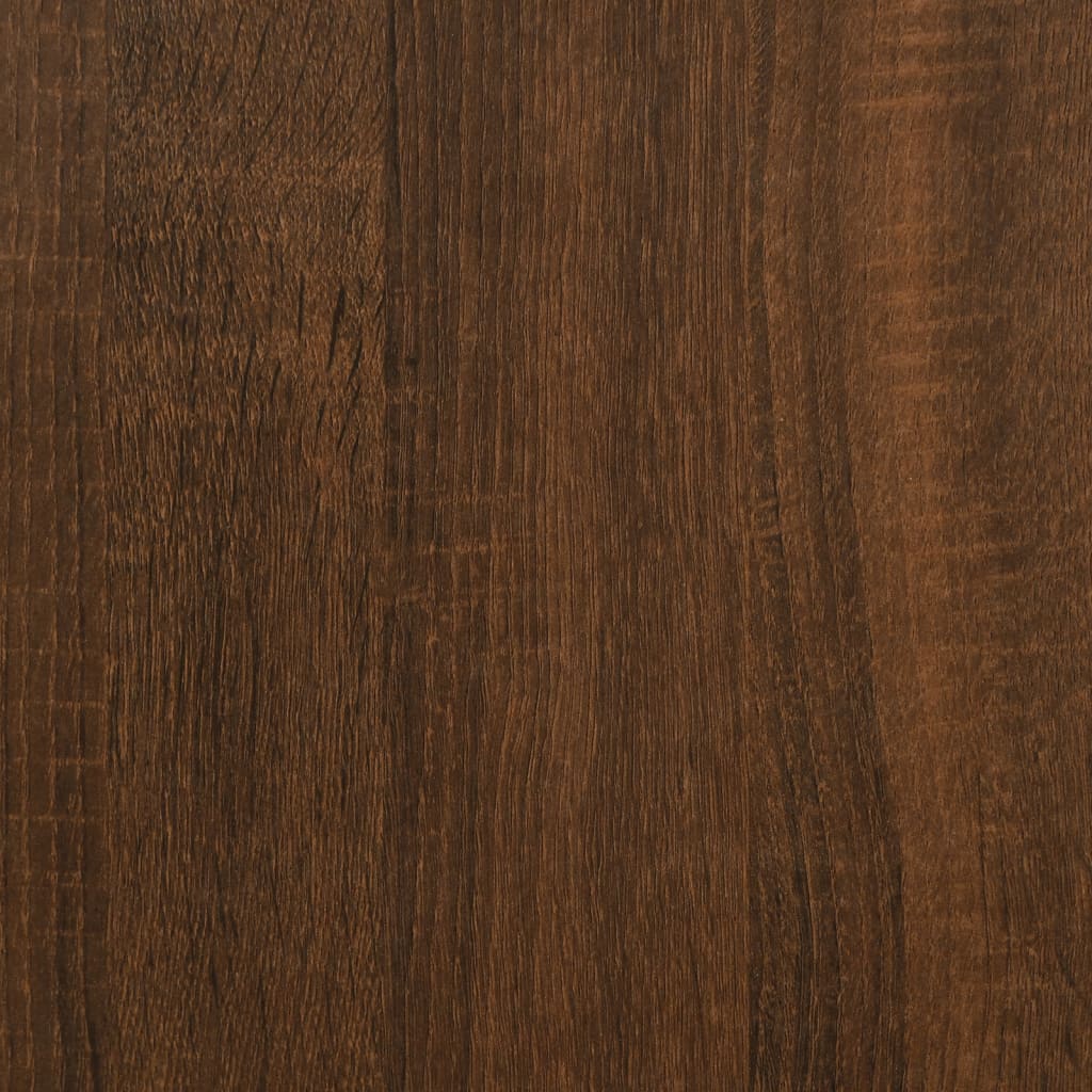 Komoda boja smeđeg hrasta 69,5x34x90 cm od konstruiranog drva