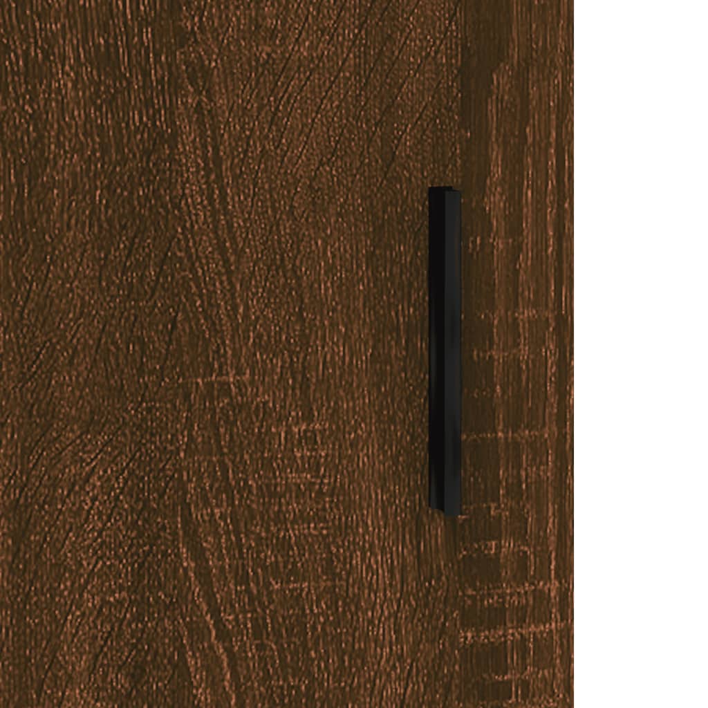 Komoda boja smeđeg hrasta 69,5x34x90 cm od konstruiranog drva