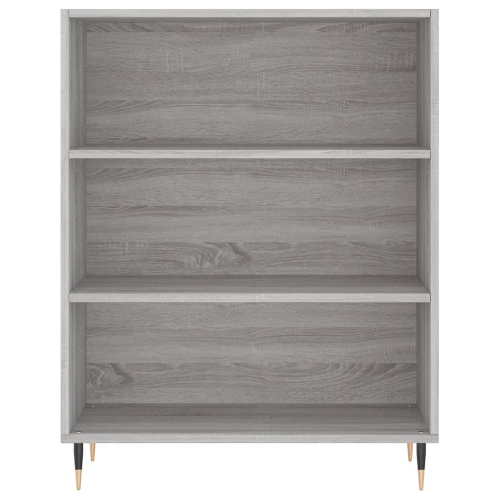 Regal za knjige boja hrasta 69,5x32,5x90 cm konstruirano drvo