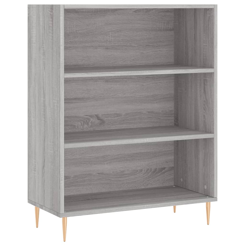 Regal za knjige boja hrasta 69,5x32,5x90 cm konstruirano drvo