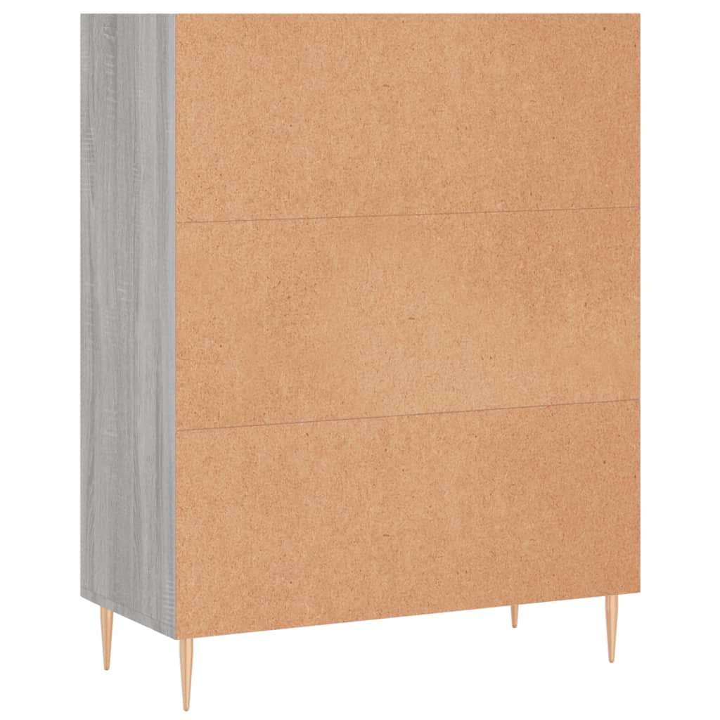 Regal za knjige boja hrasta 69,5x32,5x90 cm konstruirano drvo