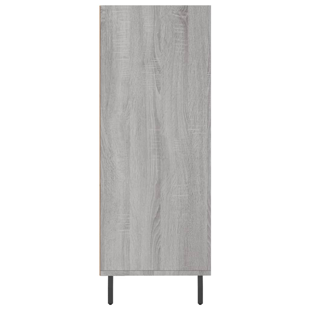 Ormarić s policama boja hrasta 69,5x32,5x90cm konstruirano drvo