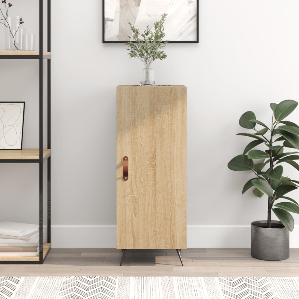 Komoda boja hrasta sonome 34,5x34x90 cm od konstruiranog drva