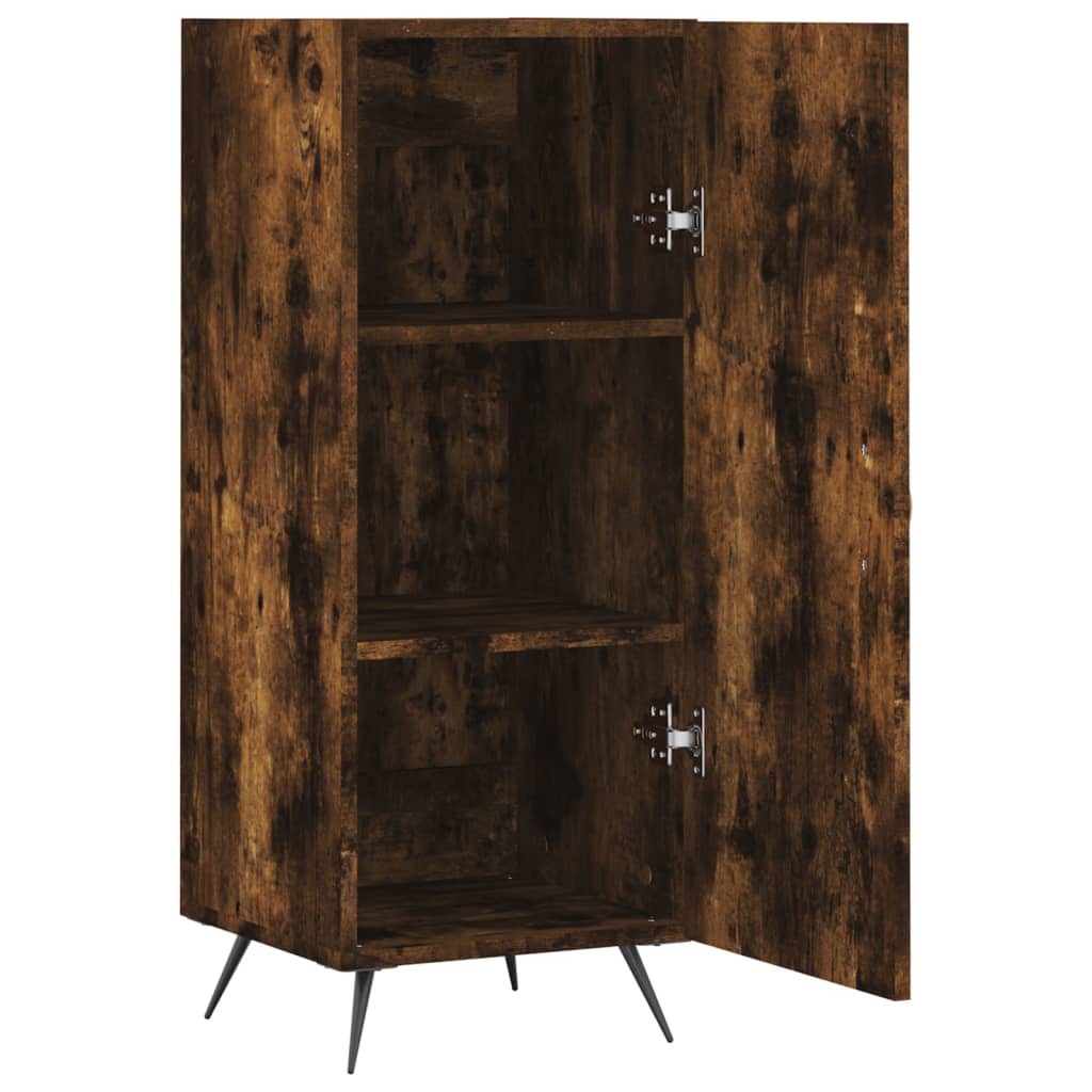 Komoda boja dimljenog hrasta 34,5x34x90 cm konstruirano drvo