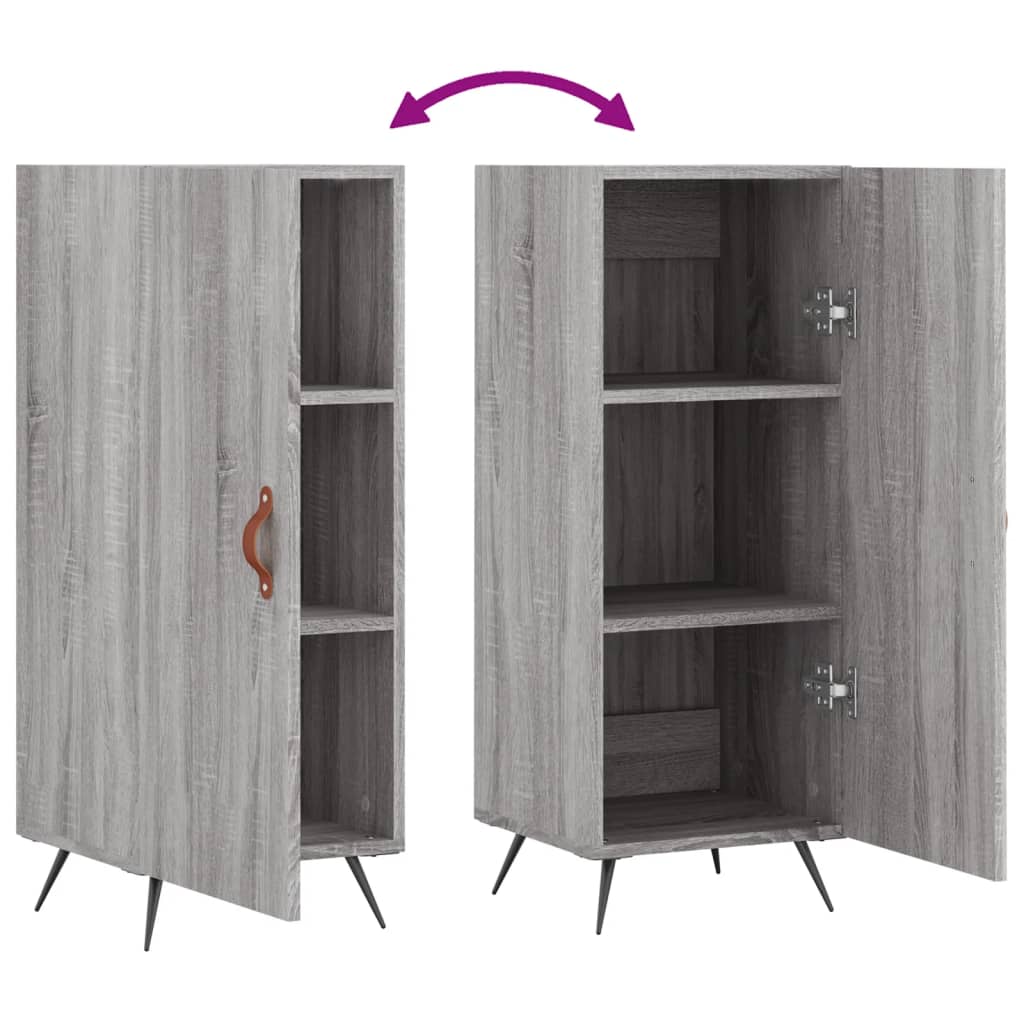 Komoda boja hrasta sonome 34,5x34x90 cm od konstruiranog drva