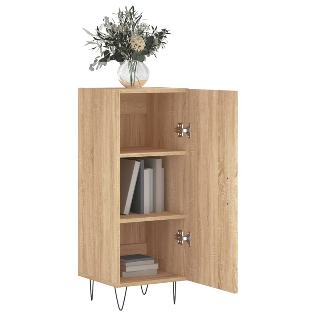 Komoda boja hrasta sonome 34,5x34x90 cm od konstruiranog drva