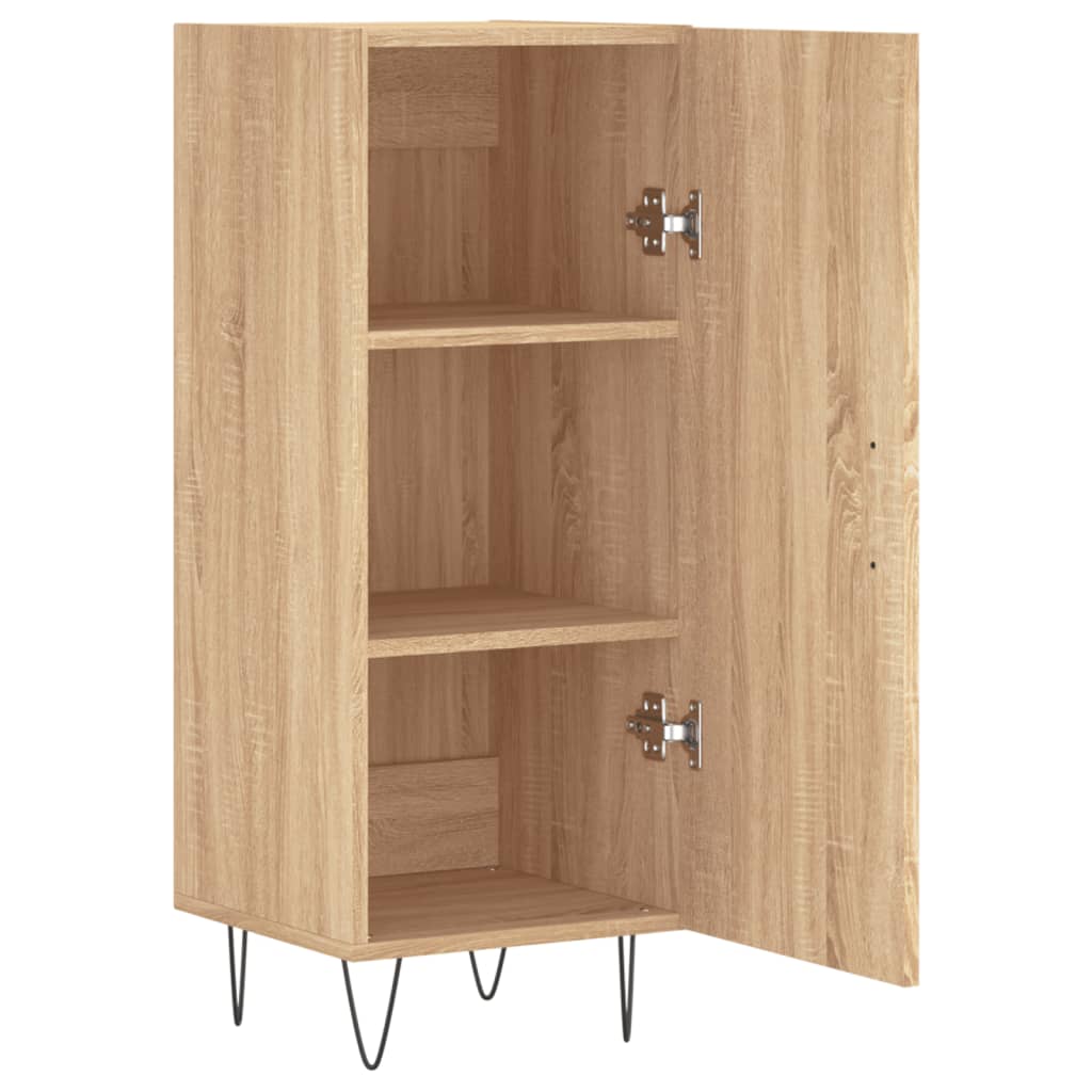 Komoda boja hrasta sonome 34,5x34x90 cm od konstruiranog drva