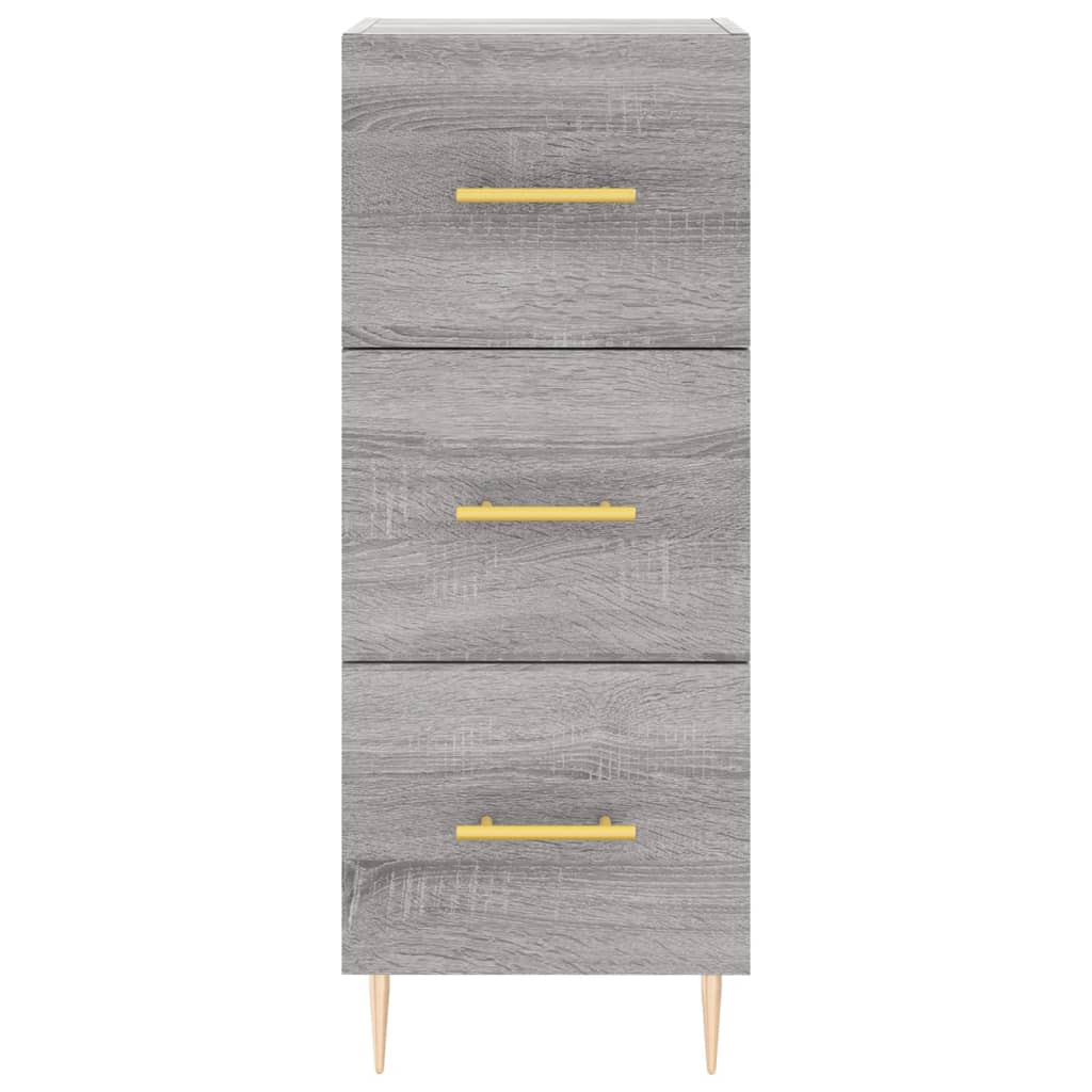Komoda boja hrasta sonome 34,5x34x90 cm od konstruiranog drva