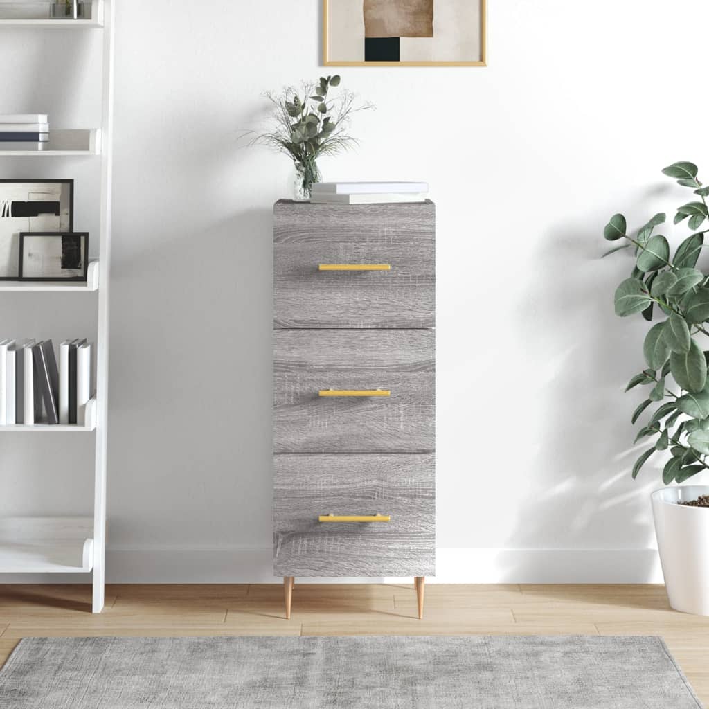 Komoda boja hrasta sonome 34,5x34x90 cm od konstruiranog drva