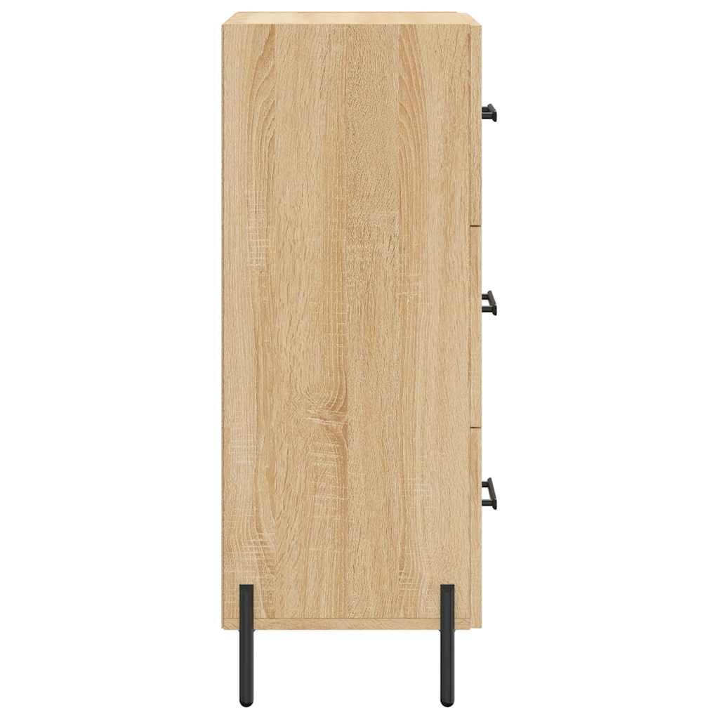 Komoda boja hrasta sonome 34,5x34x90 cm od konstruiranog drva