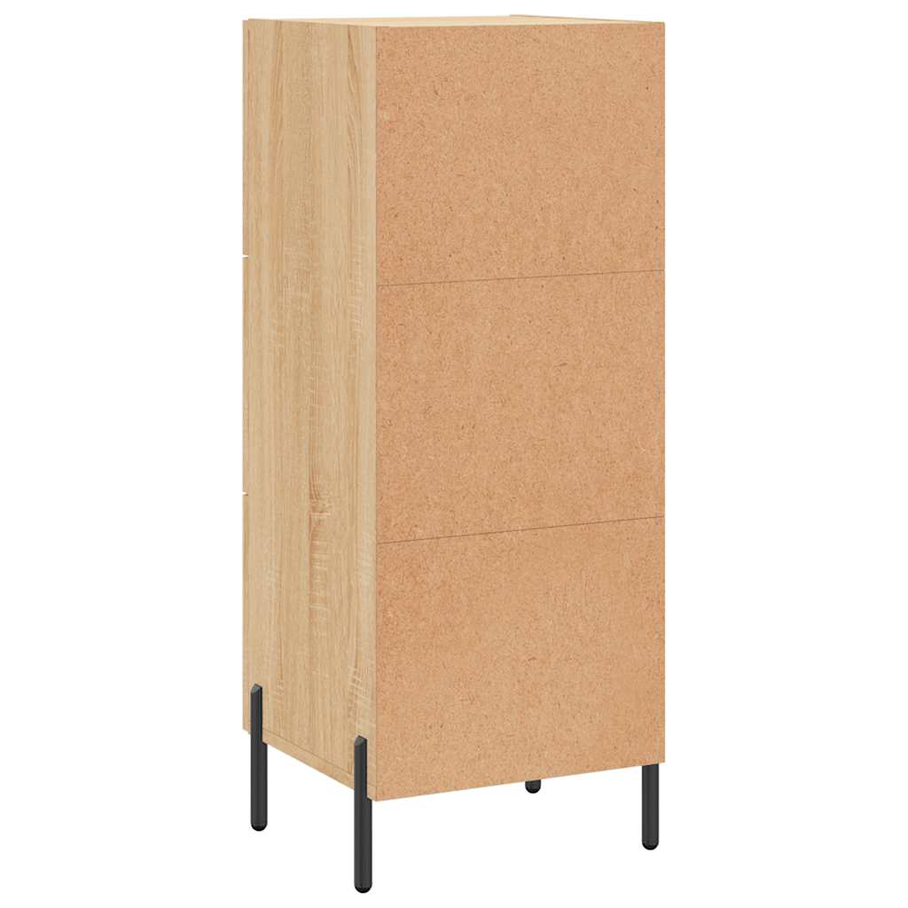 Komoda boja hrasta sonome 34,5x34x90 cm od konstruiranog drva