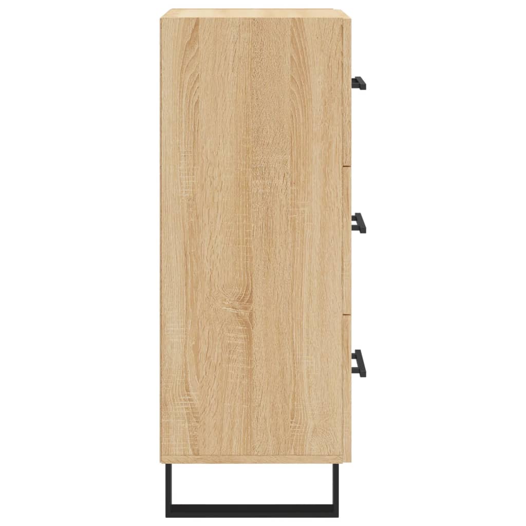 Komoda boja hrasta sonome 34,5x34x90 cm od konstruiranog drva