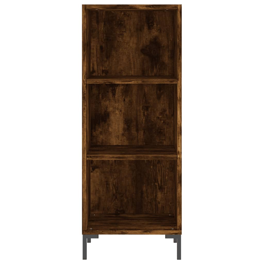 Komoda boja dimljenog hrasta 34,5x32,5x90 cm konstruirano drvo
