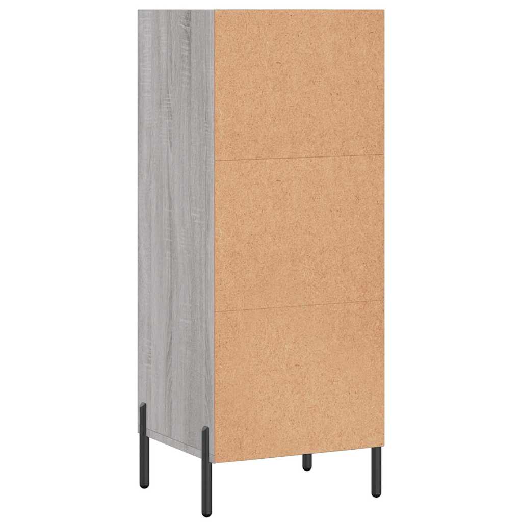 Komoda boja hrasta sonome 34,5x32,5x90 cm konstruirano drvo