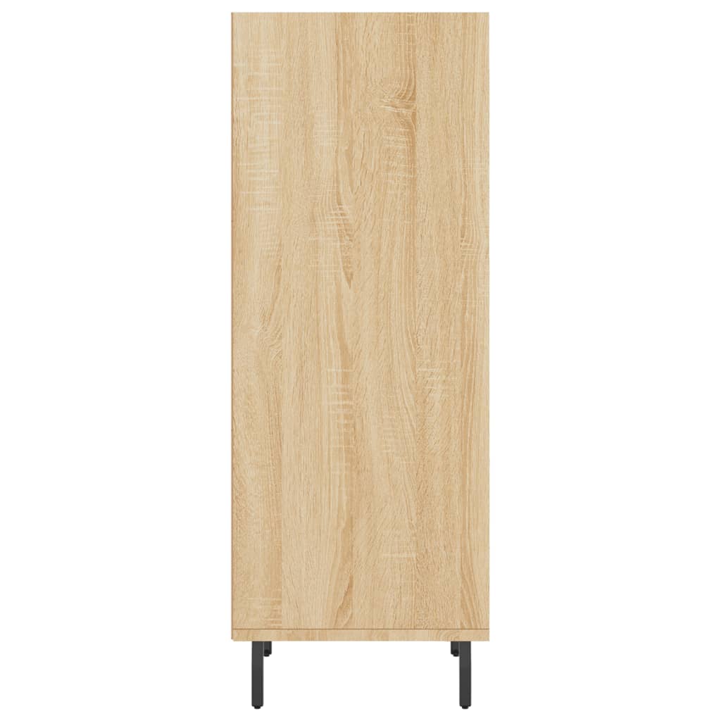 Komoda boja hrasta sonome 34,5x32,5x90 cm od konstruiranog drva