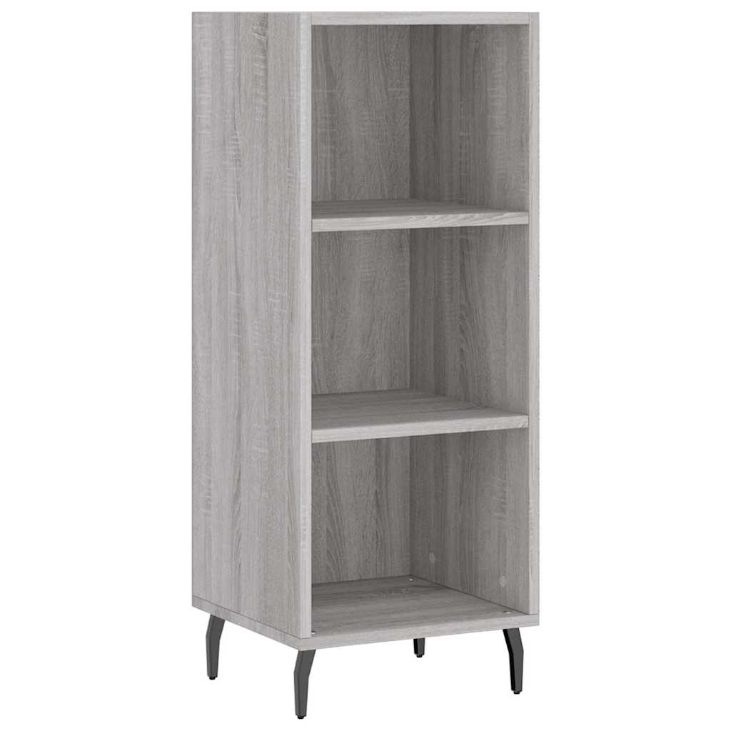 Komoda boja hrasta sonome 34,5x32,5x90 cm konstruirano drvo