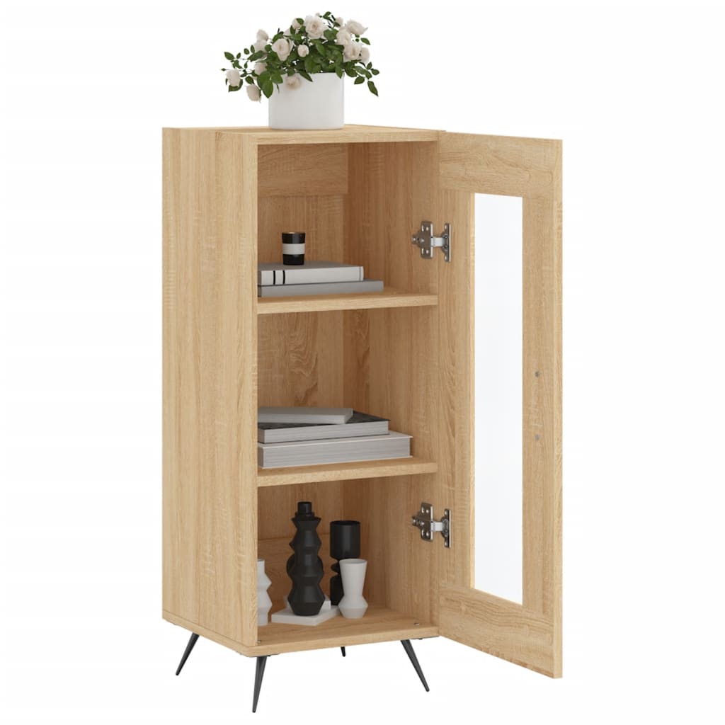 Komoda boja hrasta sonome 34,5x34x90 cm od konstruiranog drva