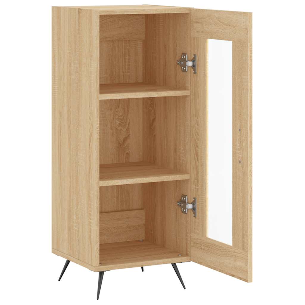 Komoda boja hrasta sonome 34,5x34x90 cm od konstruiranog drva