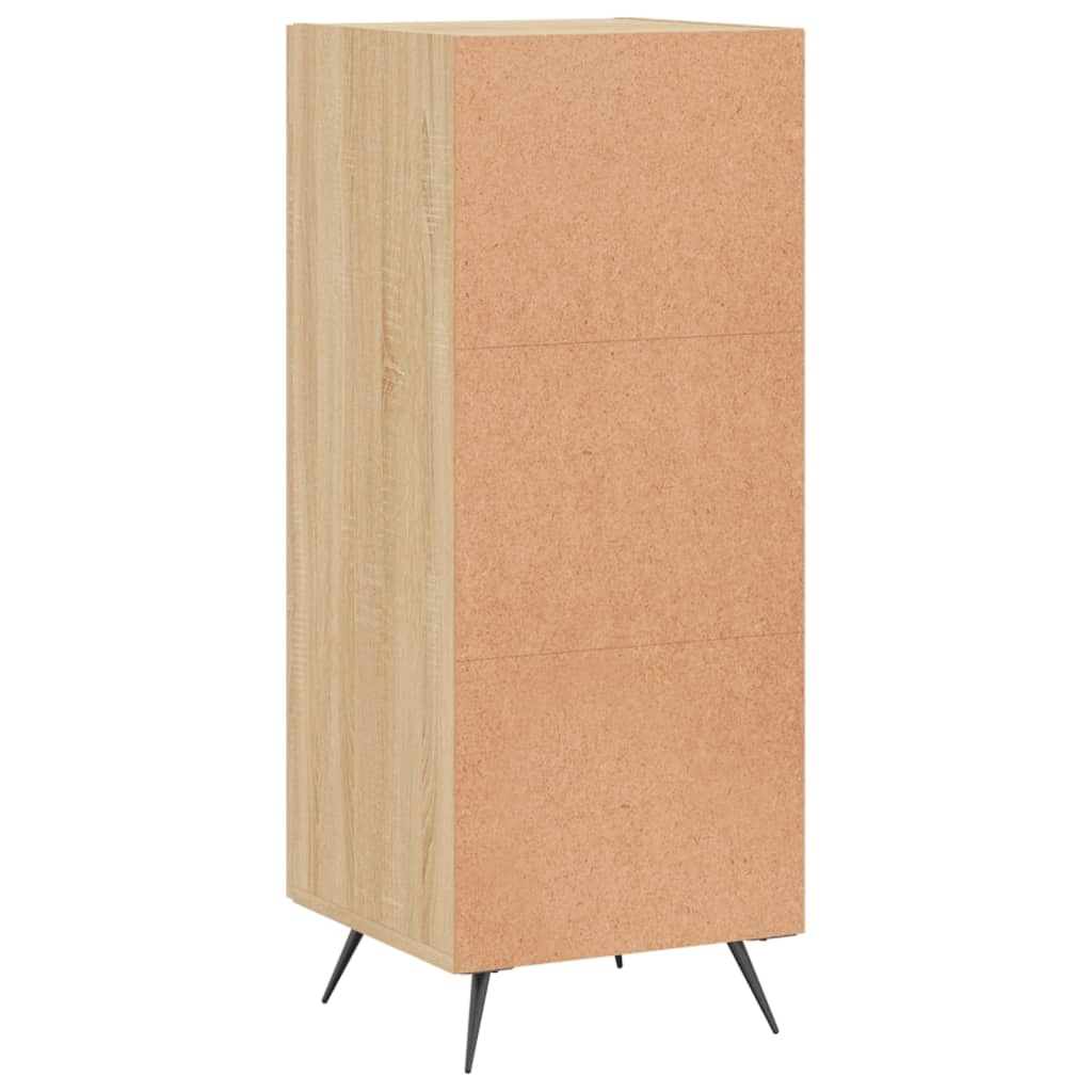 Komoda boja hrasta sonome 34,5x34x90 cm od konstruiranog drva