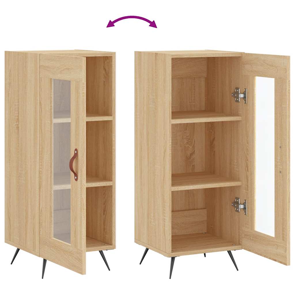 Komoda boja hrasta sonome 34,5x34x90 cm od konstruiranog drva