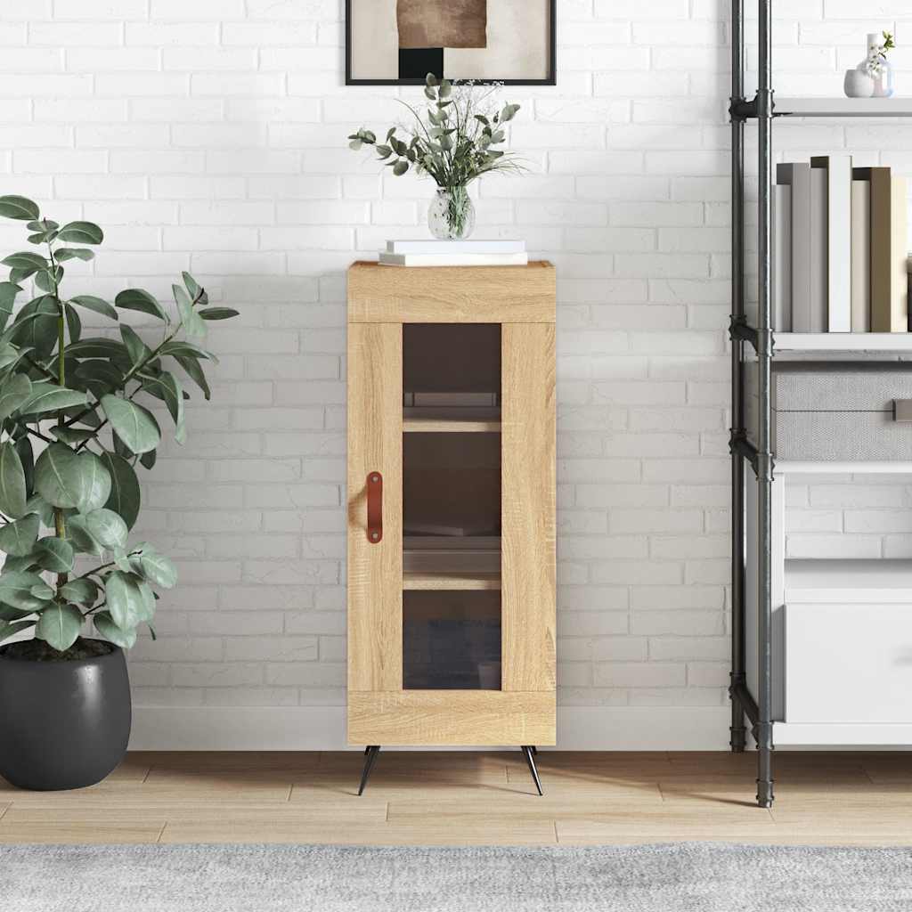 Komoda boja hrasta sonome 34,5x34x90 cm od konstruiranog drva
