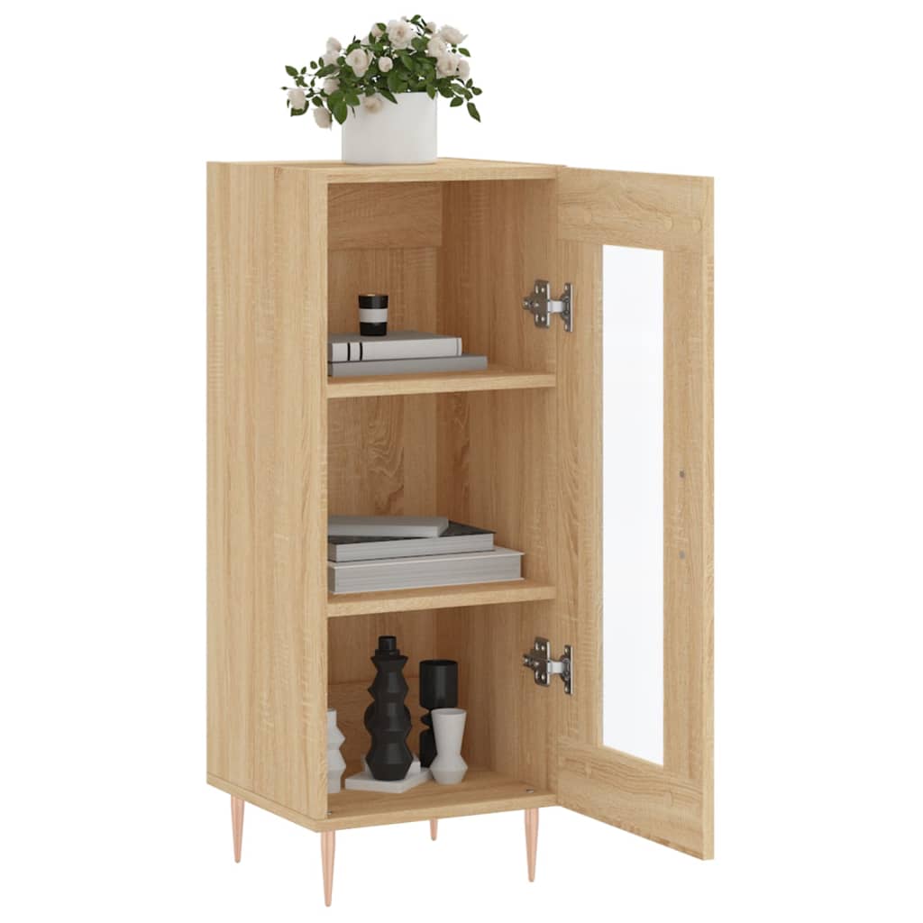 Komoda boja hrasta sonome 34,5x34x90 cm od konstruiranog drva