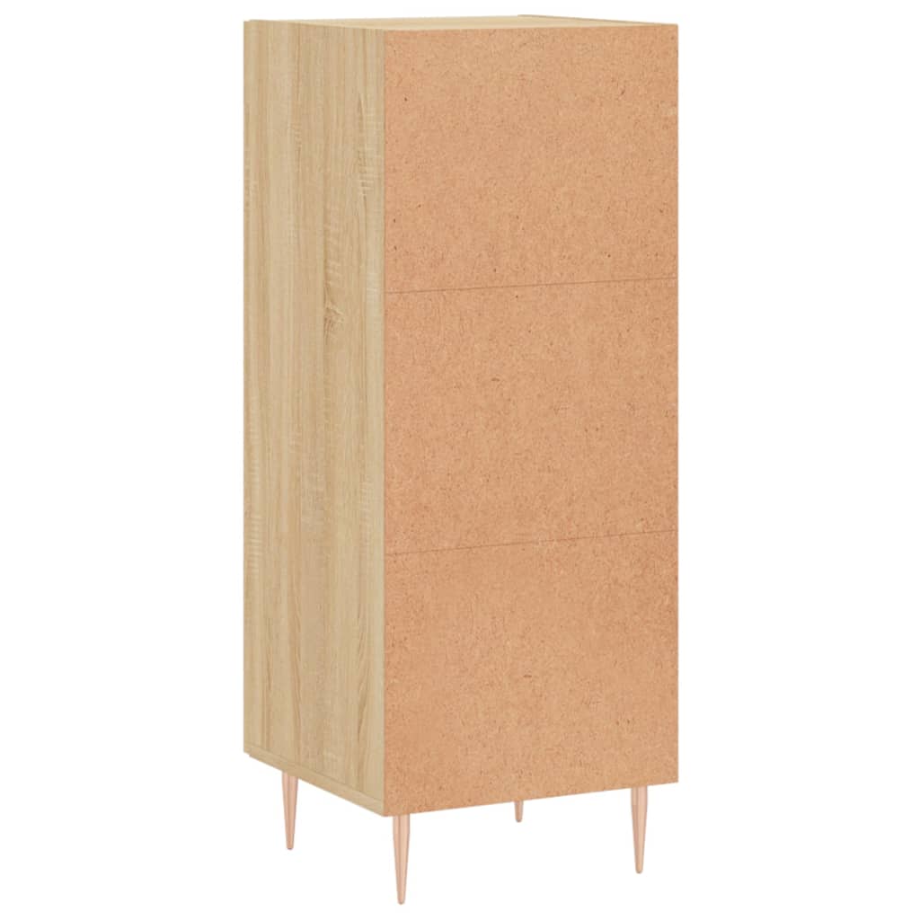 Komoda boja hrasta sonome 34,5x34x90 cm od konstruiranog drva