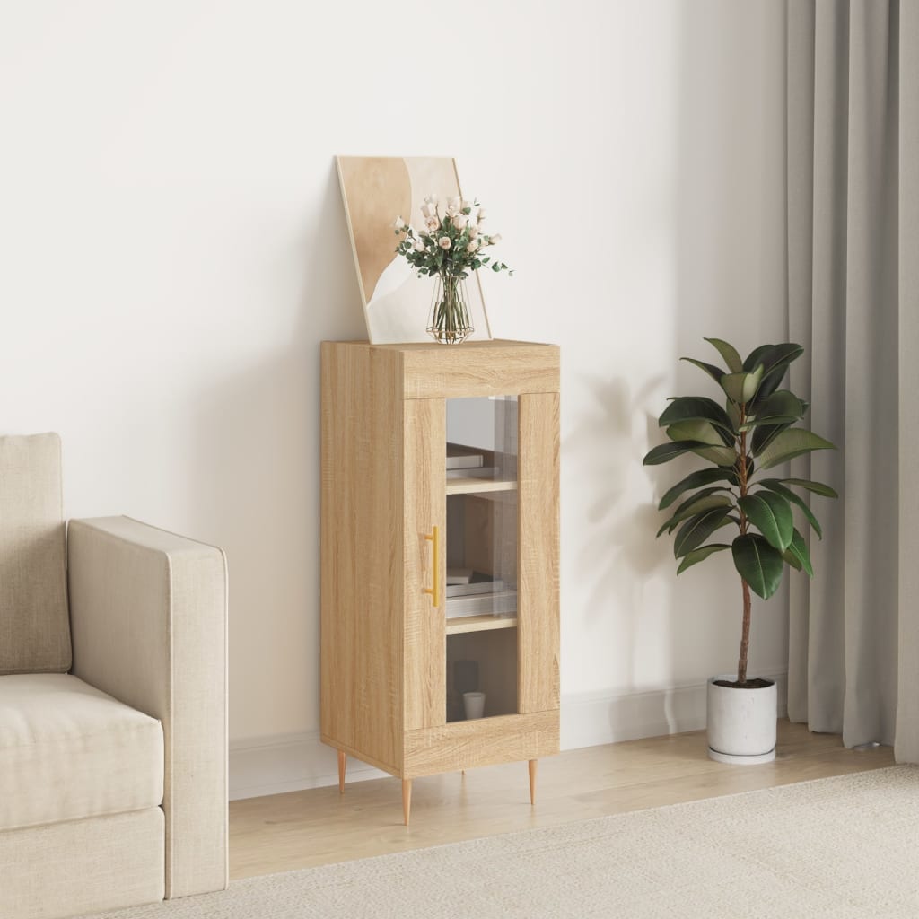 Komoda boja hrasta sonome 34,5x34x90 cm od konstruiranog drva