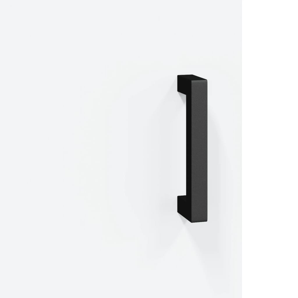 Komoda bijela 34,5 x 34 x 90 cm od konstruiranog drva