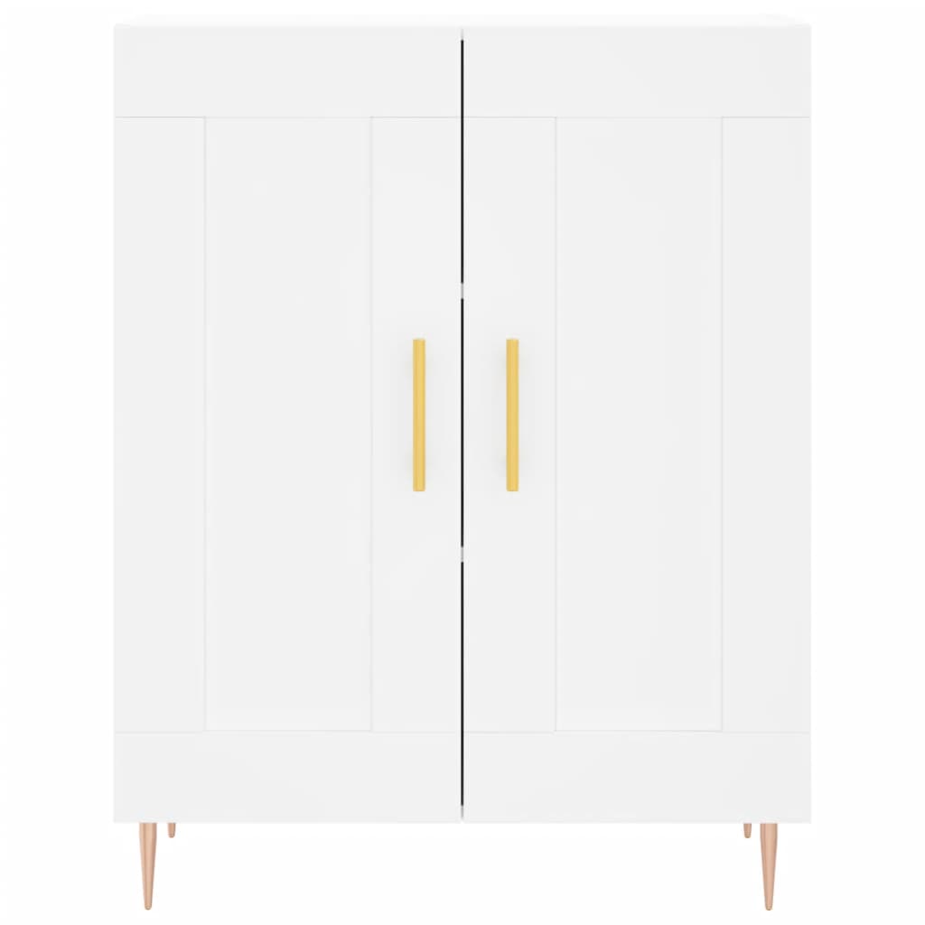 Komoda bijela 69,5x34x90 cm od konstruiranog drva